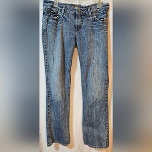 Silver Jeans Low Rise Tuesday Thick Stitch 31" X 27" Inseam Stretch (J)